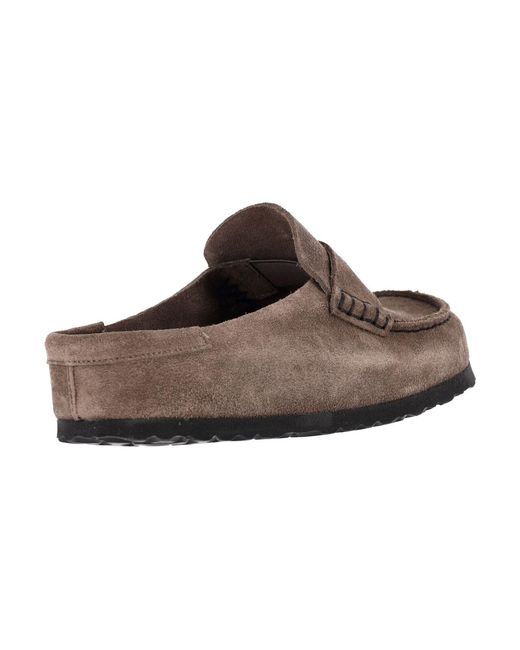 Birkenstock Brown Mules “Naples Wrapped”