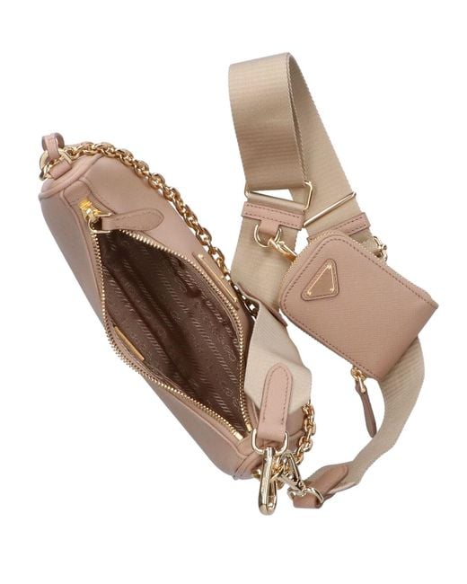 Prada Natural Shoulder Bag "Re-Edition 2005"