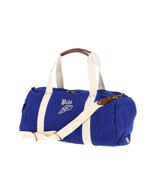 Polo Ralph Lauren Blue Travel Bag Logo for men