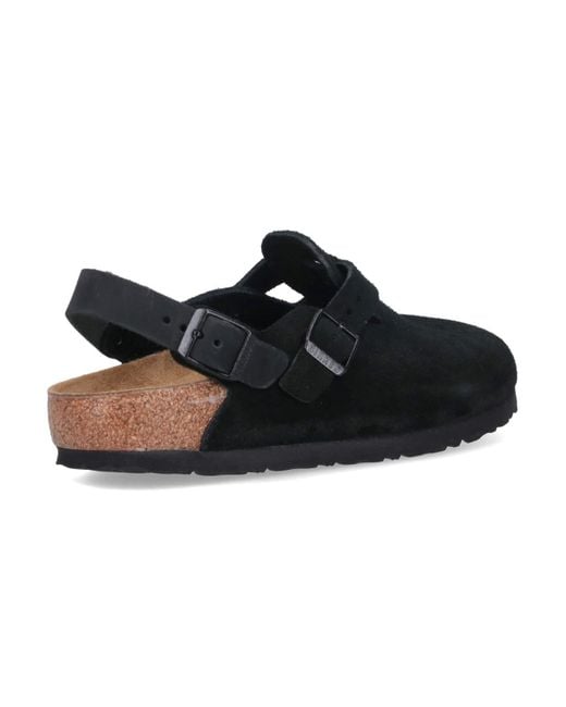 Birkenstock Black Flat Shoes