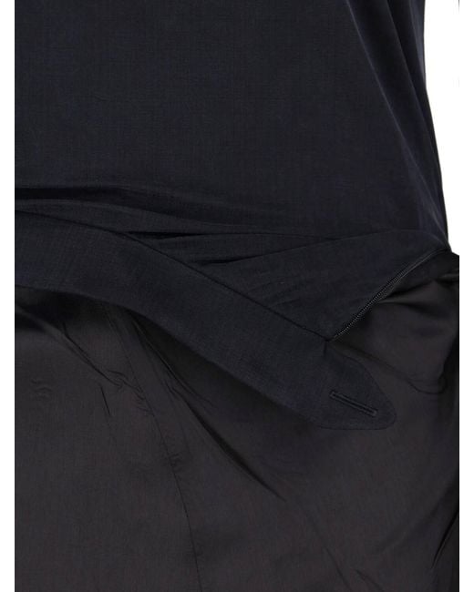 Maison Margiela Black Dresses Cupro
