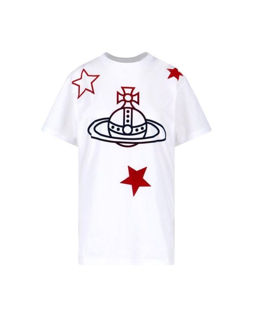 Vivienne Westwood White T-Shirts And Polos Cotton