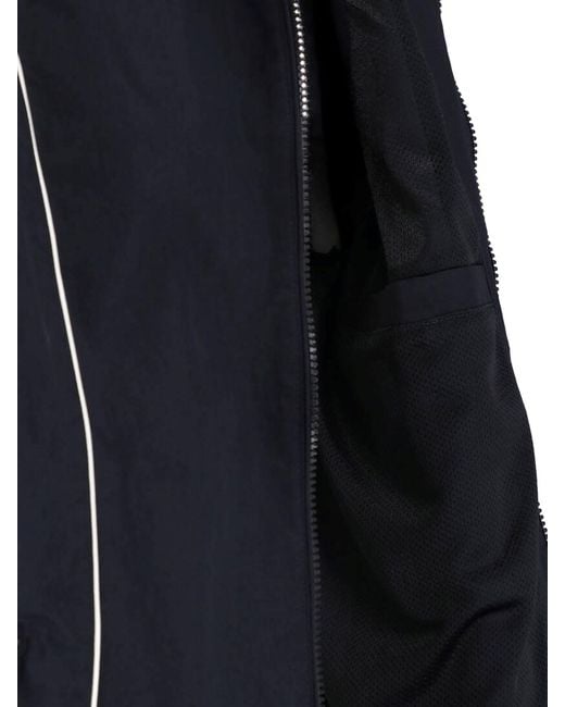 DIESEL Blue Polyamide Jacket for men