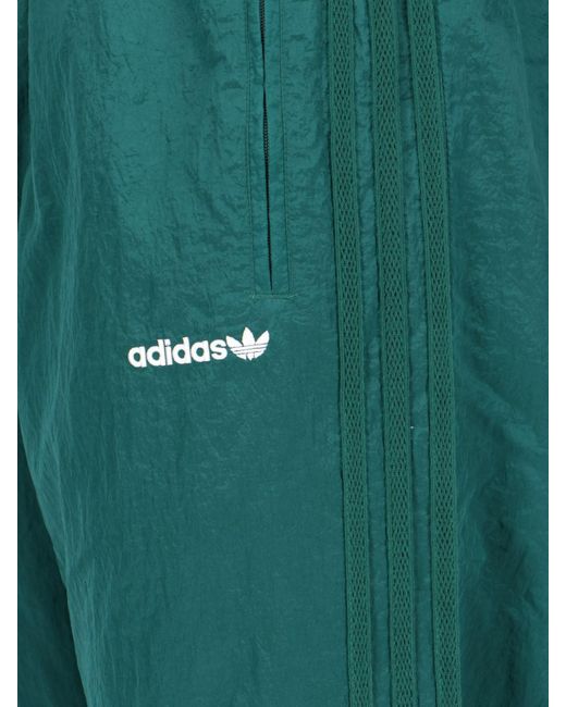 Adidas Green Logo Track Pants for men