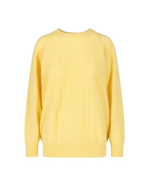 FRAME Yellow Sweater "The Cashmere Sunbeam"