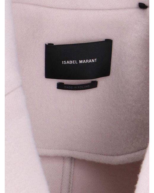 Isabel Marant Pink 'Efegozi' Coat