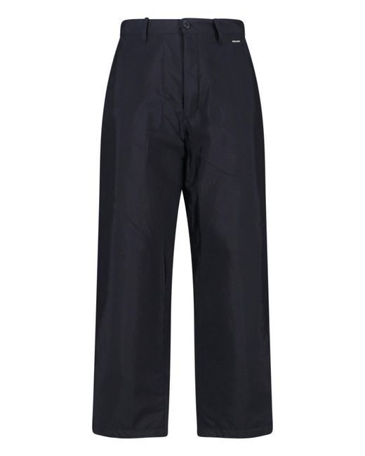 Prada Blue "Re-Nylon" Pants for men