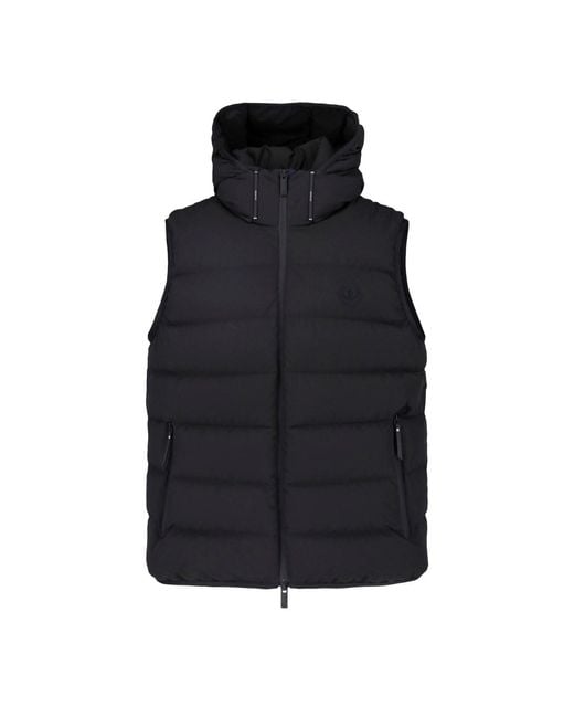 Moncler Black Vest "Valmasque" for men