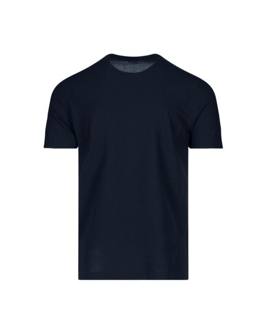 T-Shirt "Icecotton" di Zanone in Blue da Uomo