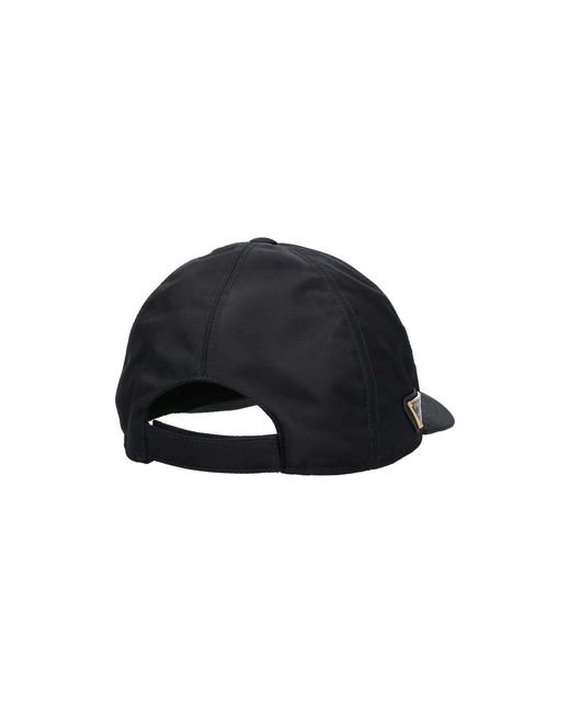 Cappello Baseball Logo di Prada in Black