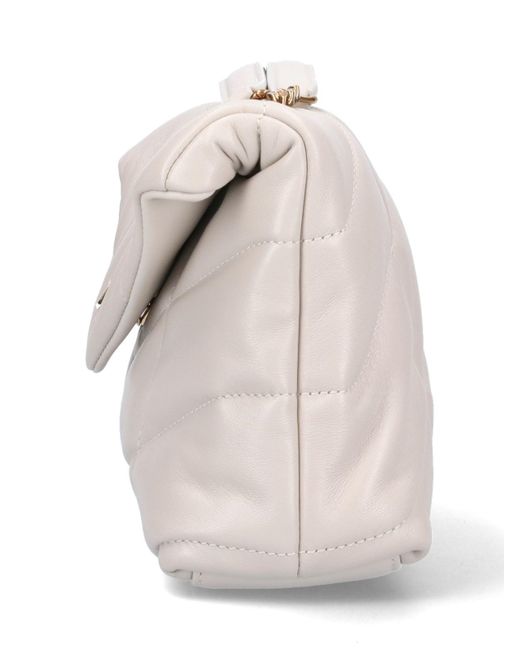 Saint Laurent Natural Mini Bag "puffer Toy"