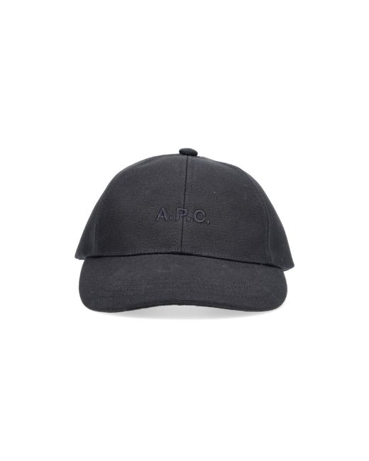 A.P.C. Blue Baseball Cap "Charlie"