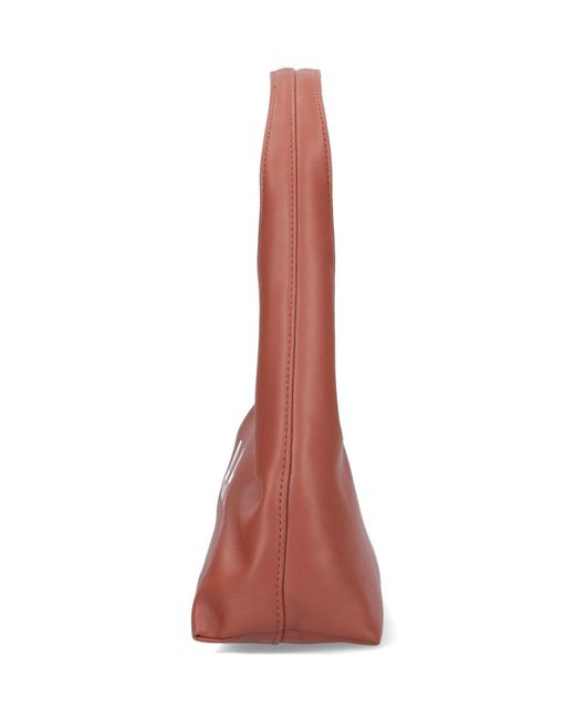 A.P.C. A. P.C. Structured Mini Shoulder Bag With Calciummodified Finish