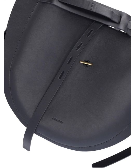 MINOBOSSI Black 'Liz' Shoulder Bag