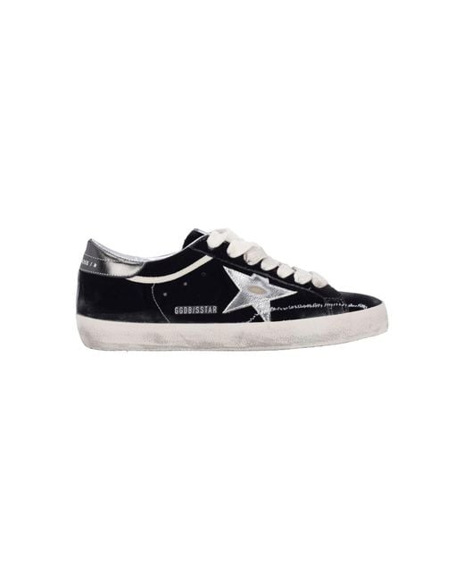 Golden Goose Deluxe Brand Black "Super-Star Ltd" Sneakers for men