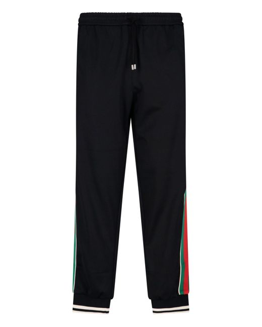 Gucci Logo Track Pants in Black for Men | Lyst