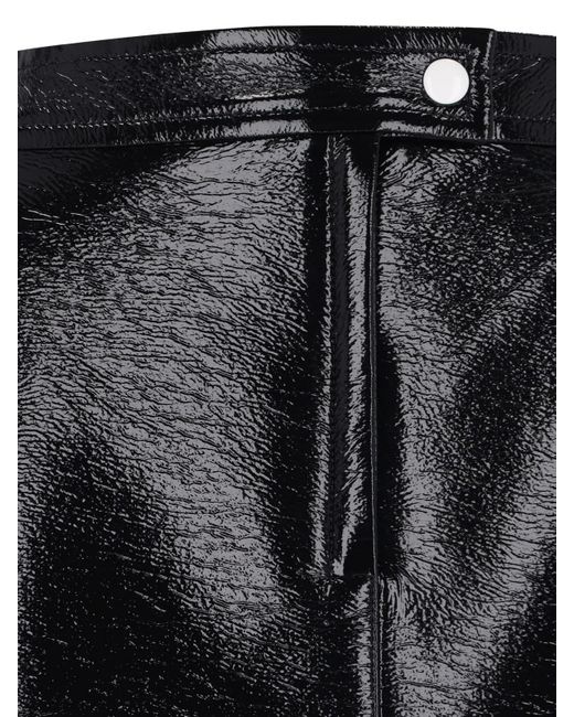 Courreges Black Re Edition Mini Skirt