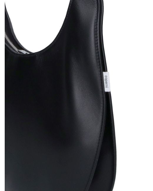 Coperni Black "Double Gusset Swipe" Bag