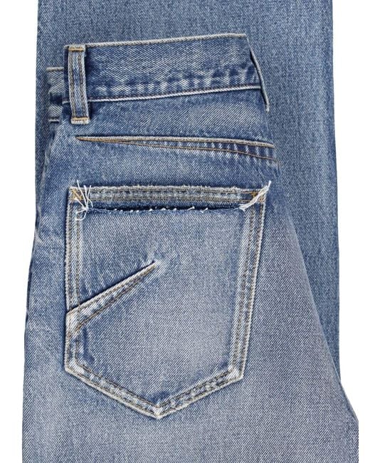 Alaïa Blue Straight Jeans