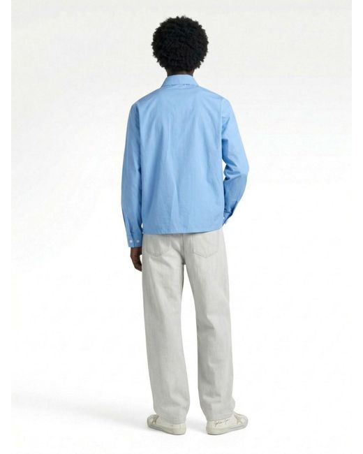 Rick Owens White Wide Jeans for men