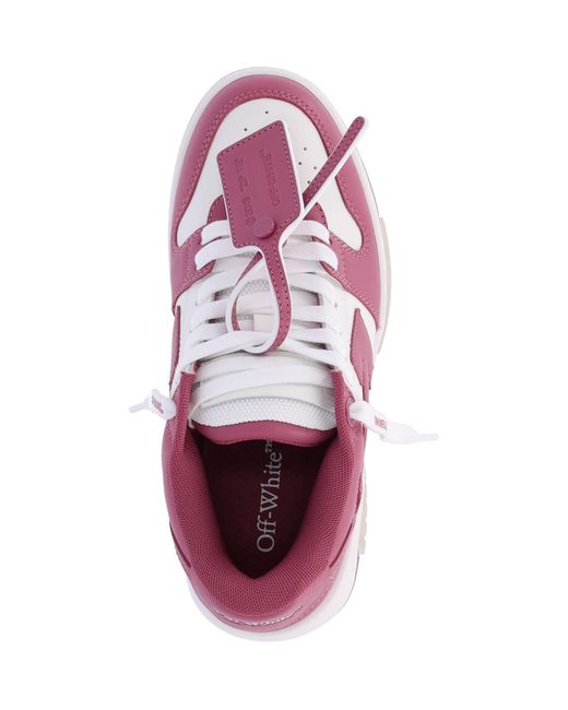 Off-White c/o Virgil Abloh Pink Sneakers "Out Of Office"
