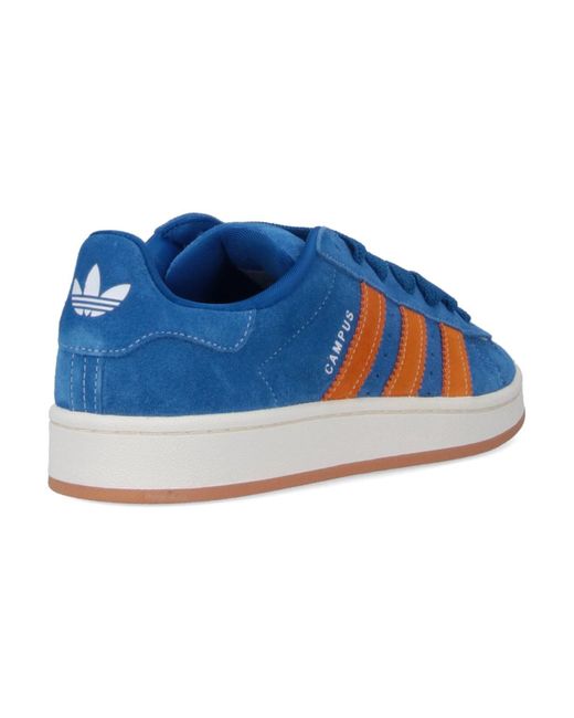Adidas Blue Sneakers Leather for men