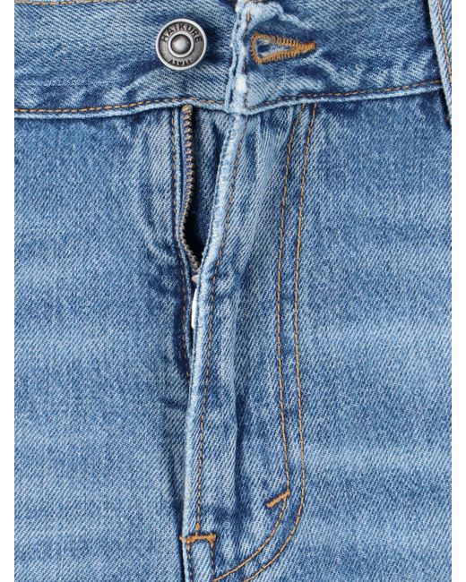 Jeans Bootcut di Haikure in Blue da Uomo