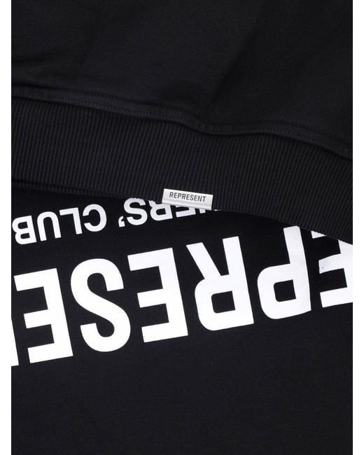 Represent Blue Logo Sweatshirt for men