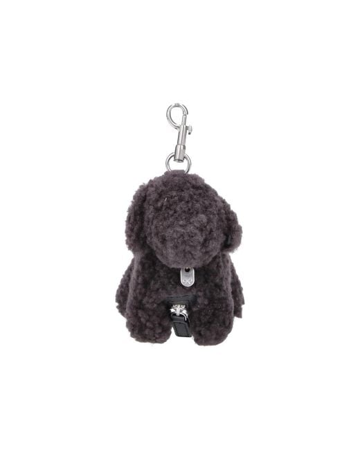 Anya Hindmarch White Keychain Charm "Poo Bag"