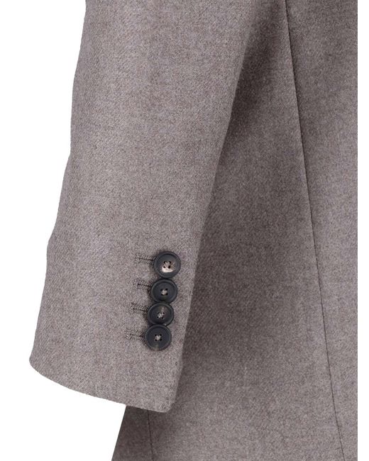 Tagliatore Gray Double-Breasted Blazer "J-Jasmine"