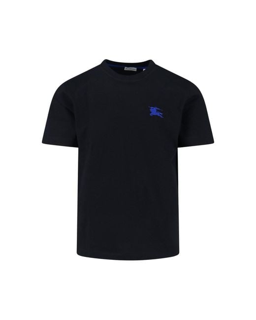 Burberry Black T-Shirts And Polos Cotton for men
