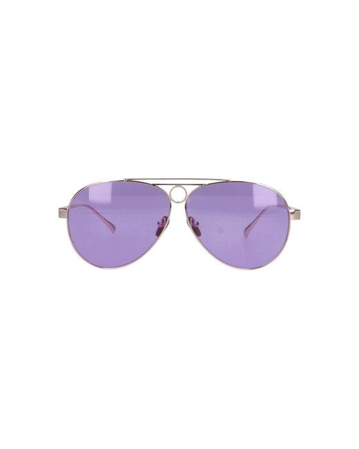 Facehide Purple Sunglasses "Hunter" for men