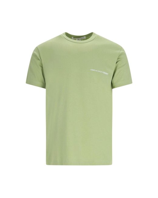 Comme des Garçons Green Logo T-Shirt for men