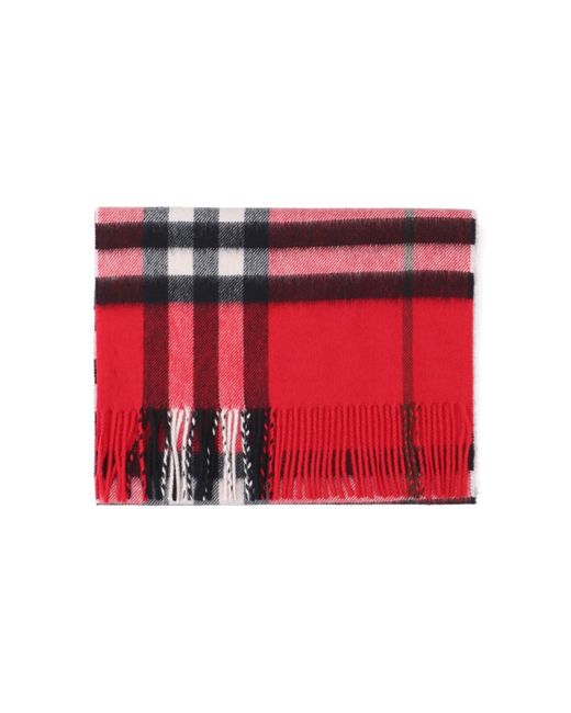 Sciarpa "Check" di Burberry in Red