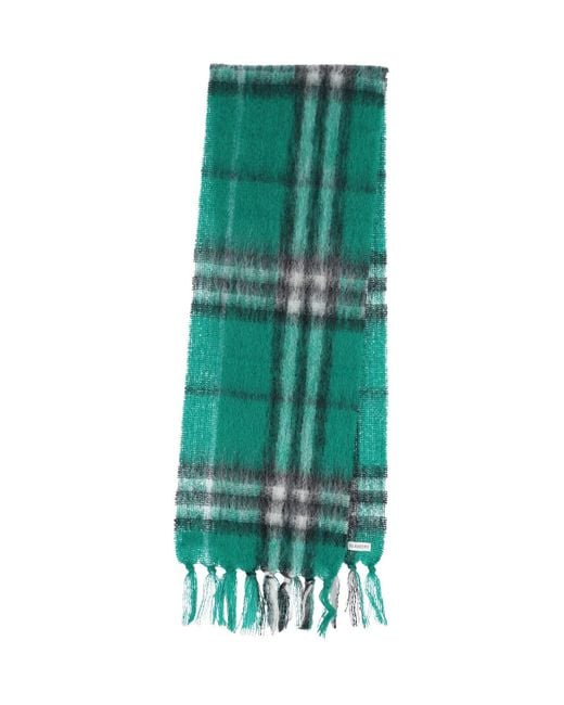 Burberry Green Winter Scarves