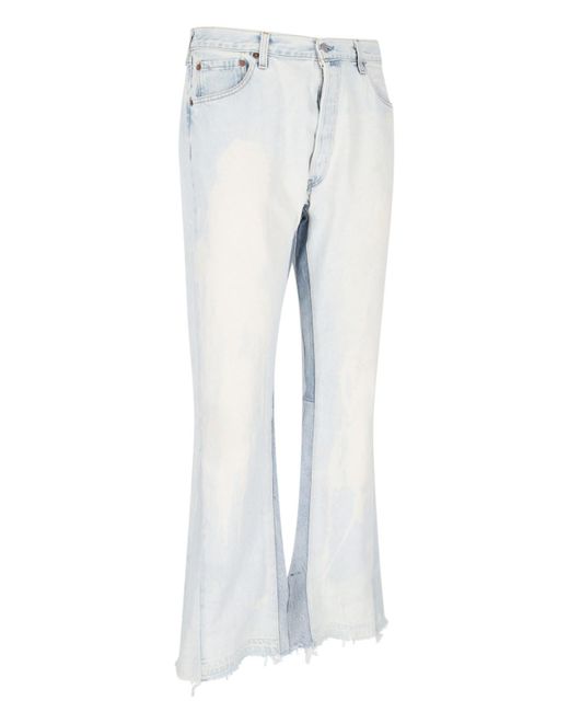Jeans "La Flare" di GALLERY DEPT. in White da Uomo