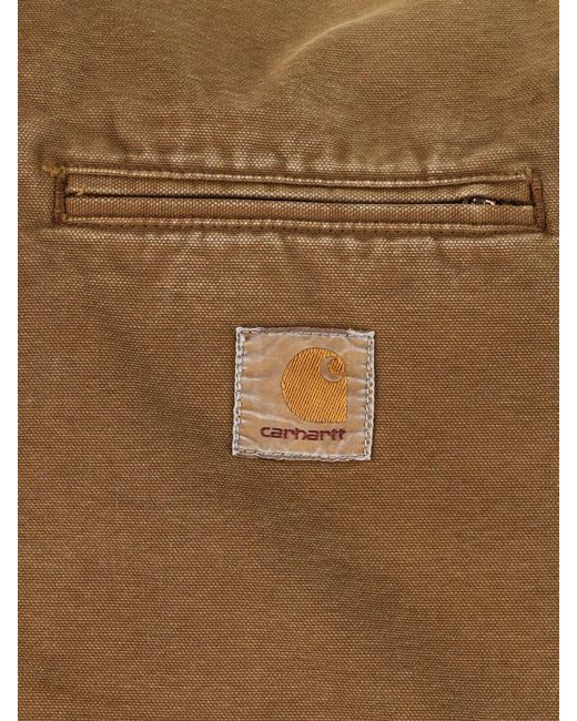 Carhartt Brown Jacket "Og Detroit" for men