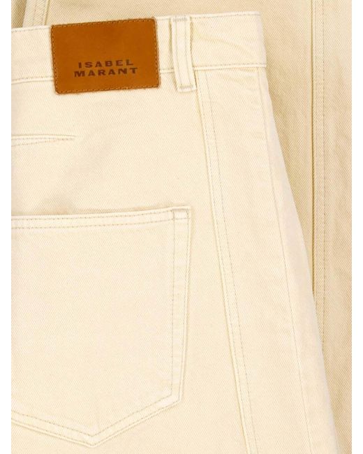 Isabel Marant Natural Sweatpants "Lisha"