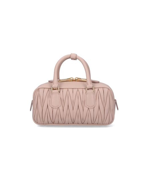 Miu Miu Pink 'Arcadie' Handbag