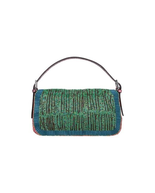 Fendi Multicolor Shoulder Bag "Baguette 26424"