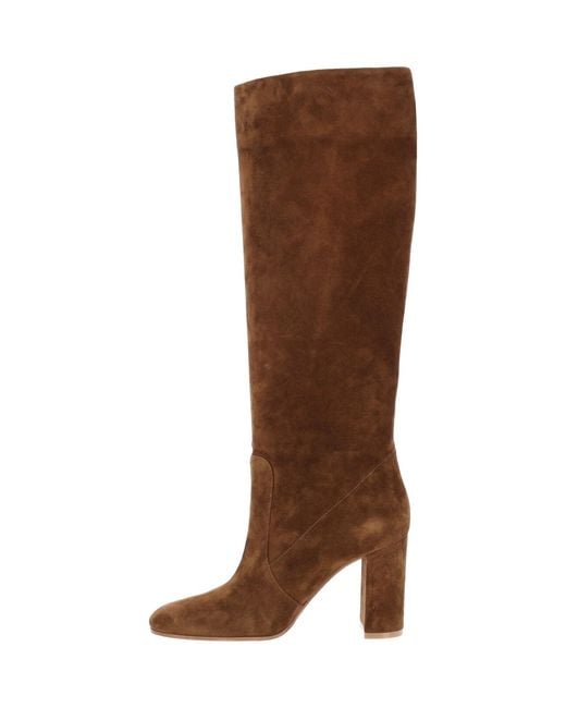 Gianvito Rossi Brown Boots "Glen 85"