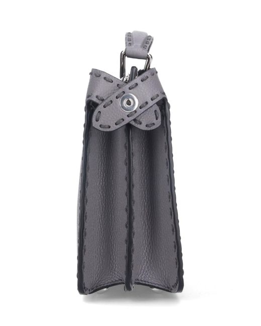 Fendi Blue "Peekaboo Iseeu" Mini Bag for men