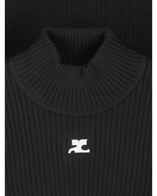 Courreges Black Turtleneck