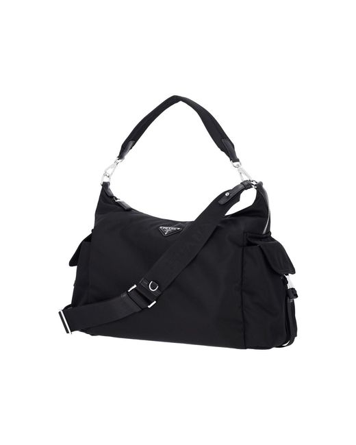 Borsa A Spalla "Explore" di Prada in Black da Uomo