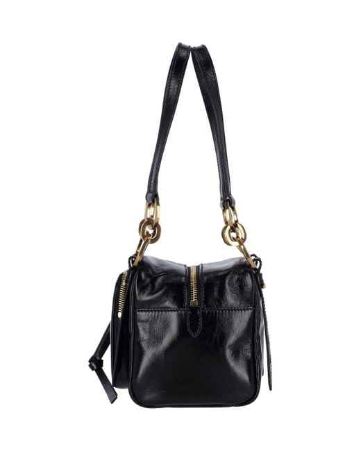 Prada Black 'Dangle' Mini Top Case