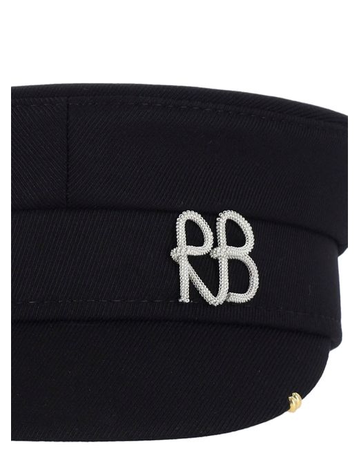 Cappello "Pierced Baker Boy" di Ruslan Baginskiy in Black