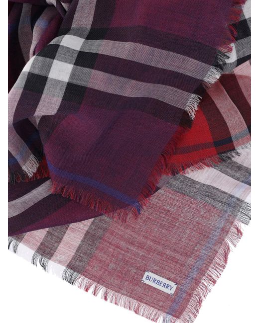 Burberry Red Scarfs