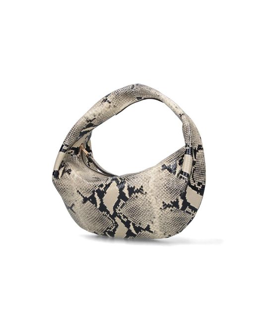 Khaite Metallic Medium Handbag "Olivia"