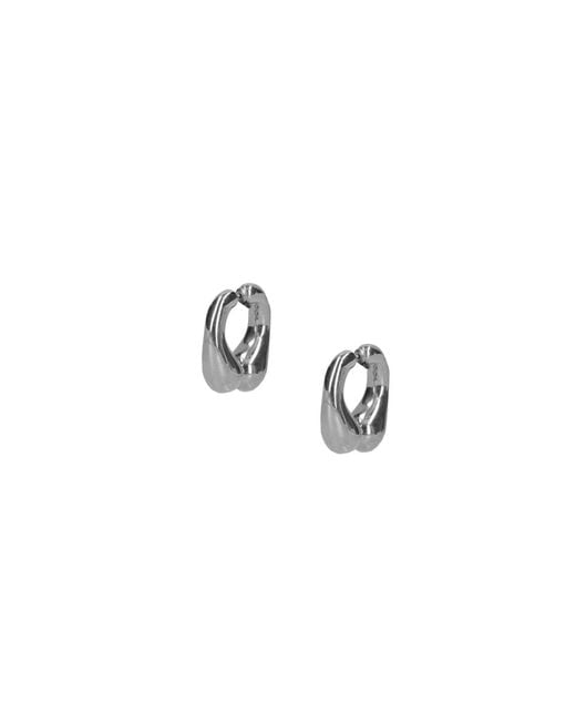 Panconesi White "P Helix" Earrings