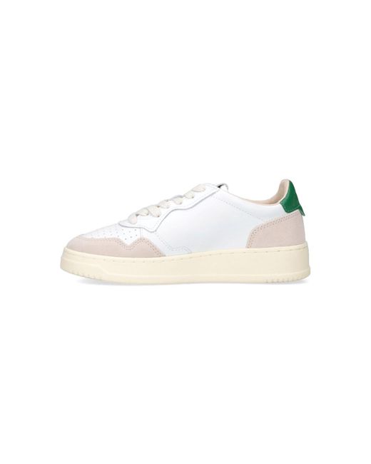 Autry White Sneakers Upper: Cow Leather